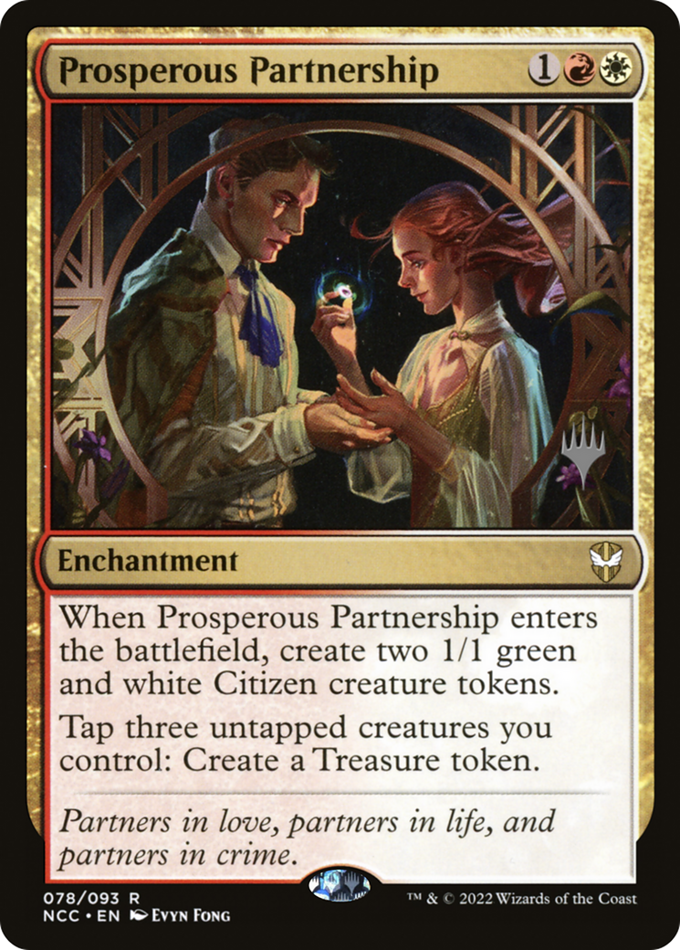 Image of Prosperous Partnership (PPSNC-078) - New Capenna Commander Promos Foil