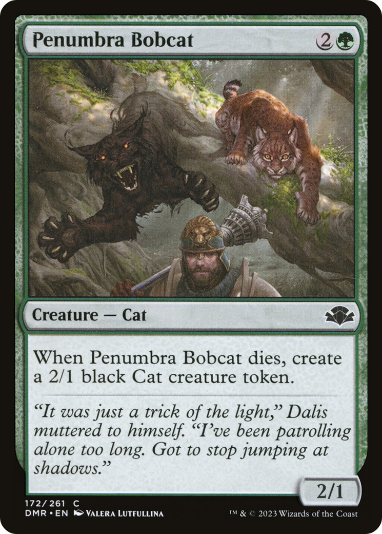 Image of Penumbra Bobcat (DMR-172) - Dominaria Remastered Foil