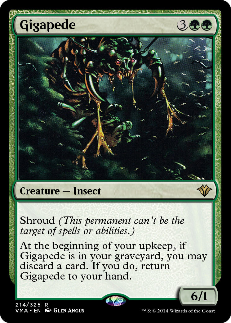 Image of Gigapede (VMA-214) - Vintage Masters Foil