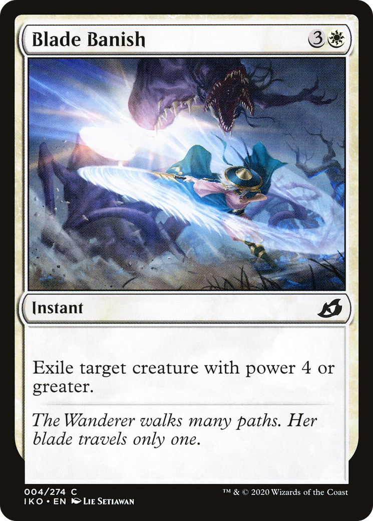 Image of Blade Banish (IKO-004) - Ikoria: Lair of Behemoths