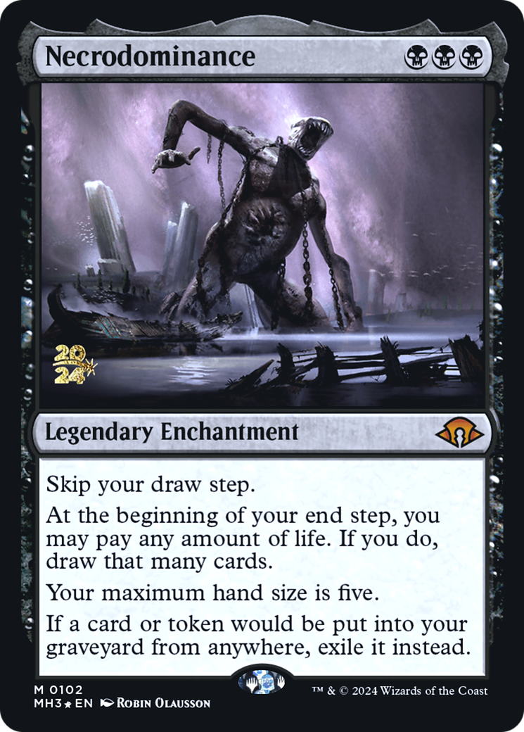 Image of Necrodominance (PRE-102) - Modern Horizons 3 Promos Foil