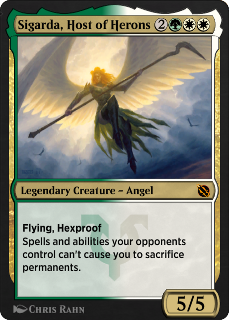 Image of Sigarda, Host of Herons (SIS-066) - Shadows of the Past
