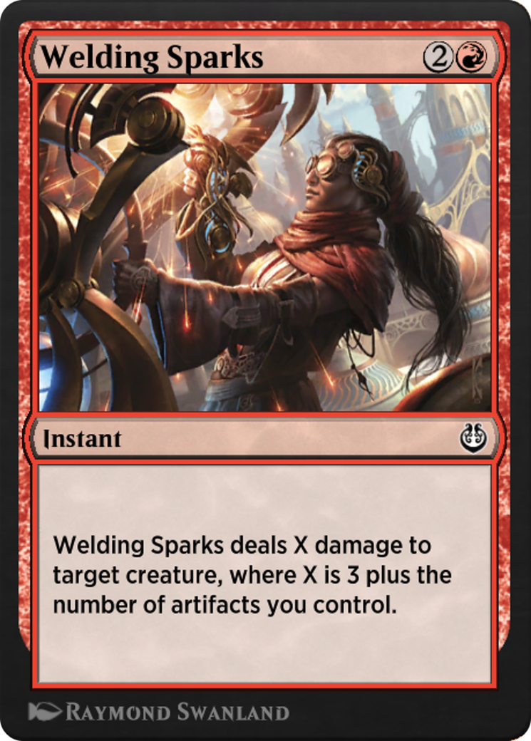Image of Welding Sparks (KLR-150) - Kaladesh Remastered