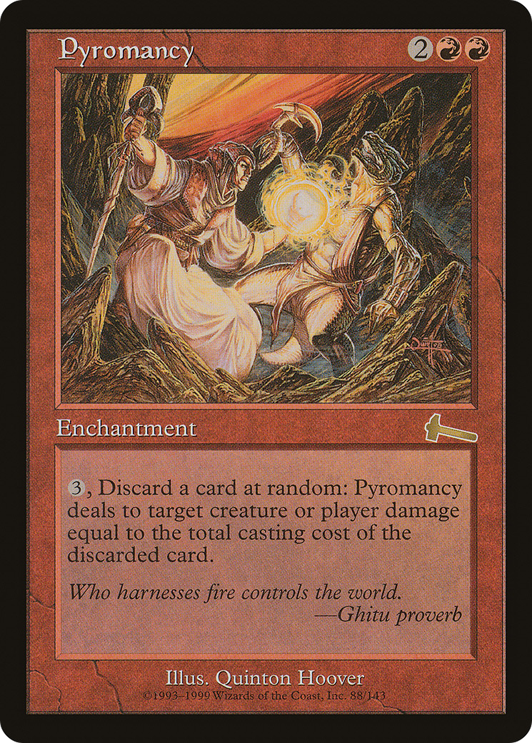 Image of Pyromancy (ULG-088) - Urza's Legacy Foil