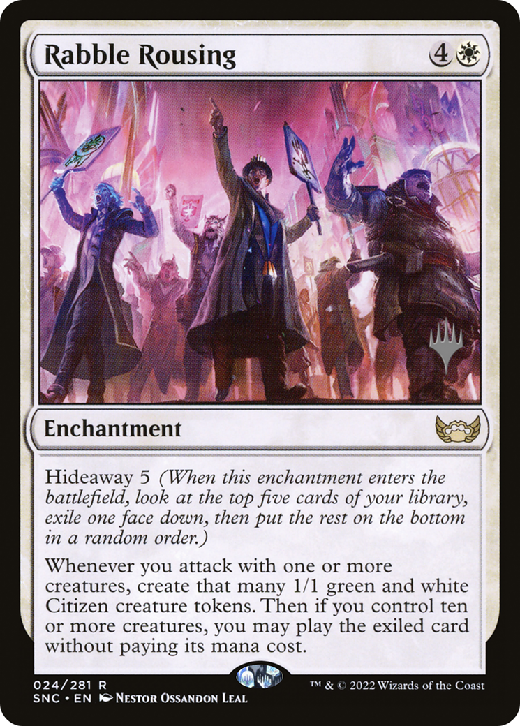 Image of Rabble Rousing (PPSNC-024) - Streets of New Capenna Promos Foil
