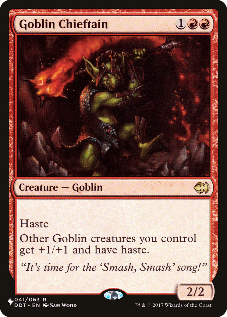Image of Goblin Chieftain (LIST-041/063) - The List