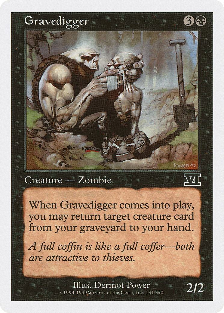 Image of Gravedigger (6ED-134) - Classic Sixth Edition