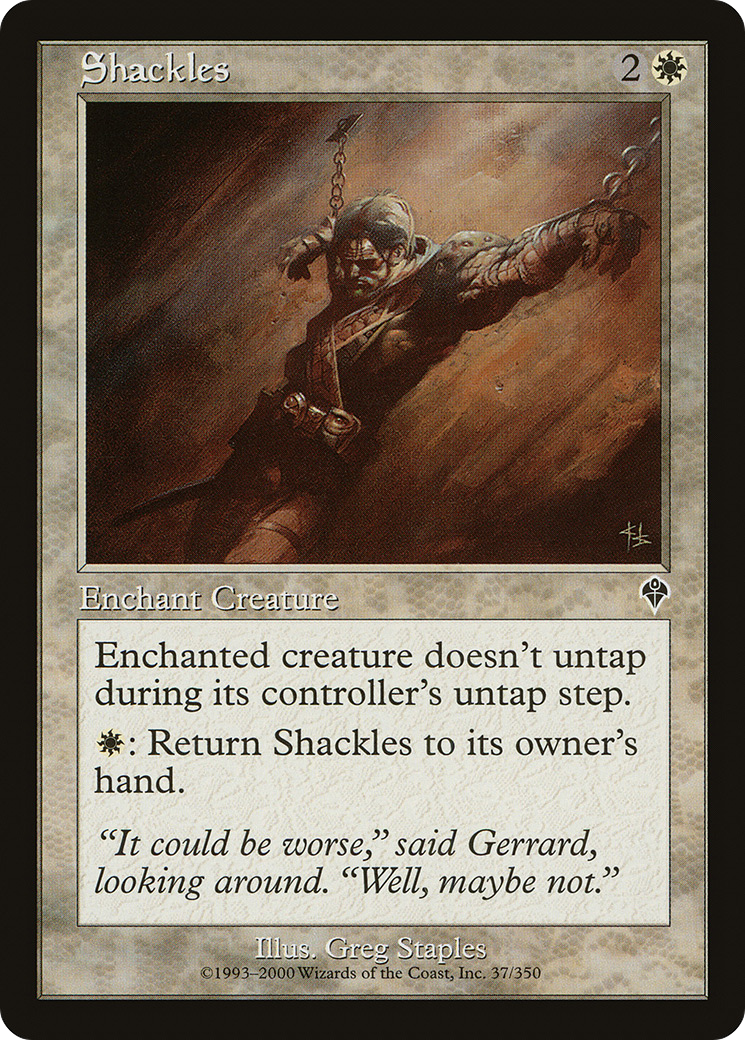 Image of Shackles (INV-037) - Invasion Foil