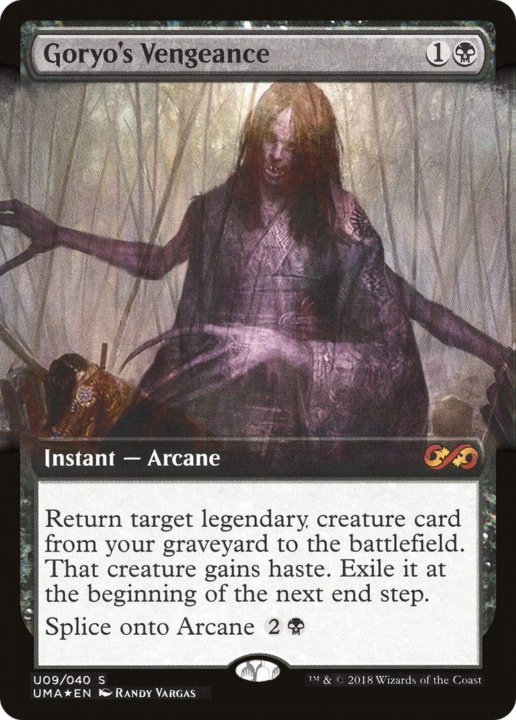 Image of Goryo's Vengeance (UMA:BT-U09) - Ultimate Box Topper: (Extended Art) Foil