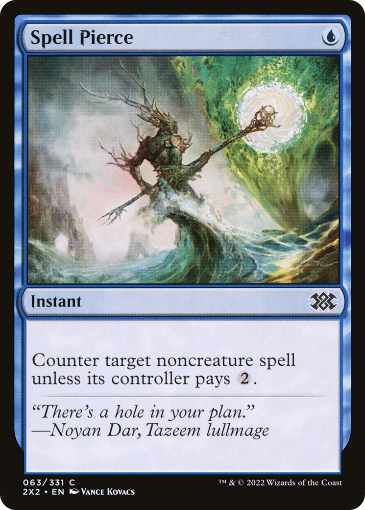 Image of Spell Pierce (2X2-063) - Double Masters 2022