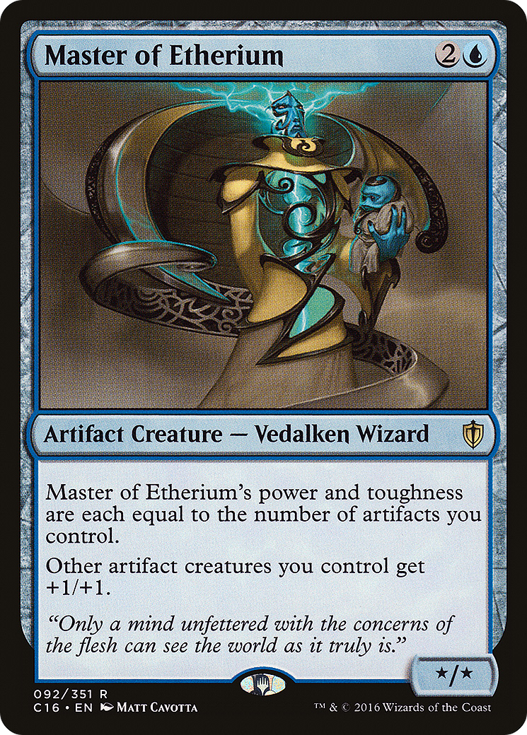 Image of Master of Etherium (C16-092) - Commander 2016