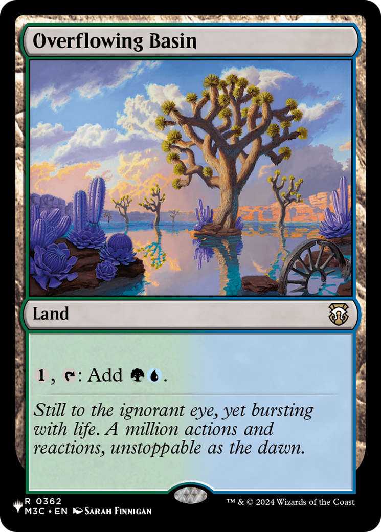 Image of Overflowing Basin (LIST-M3C-362) - The List