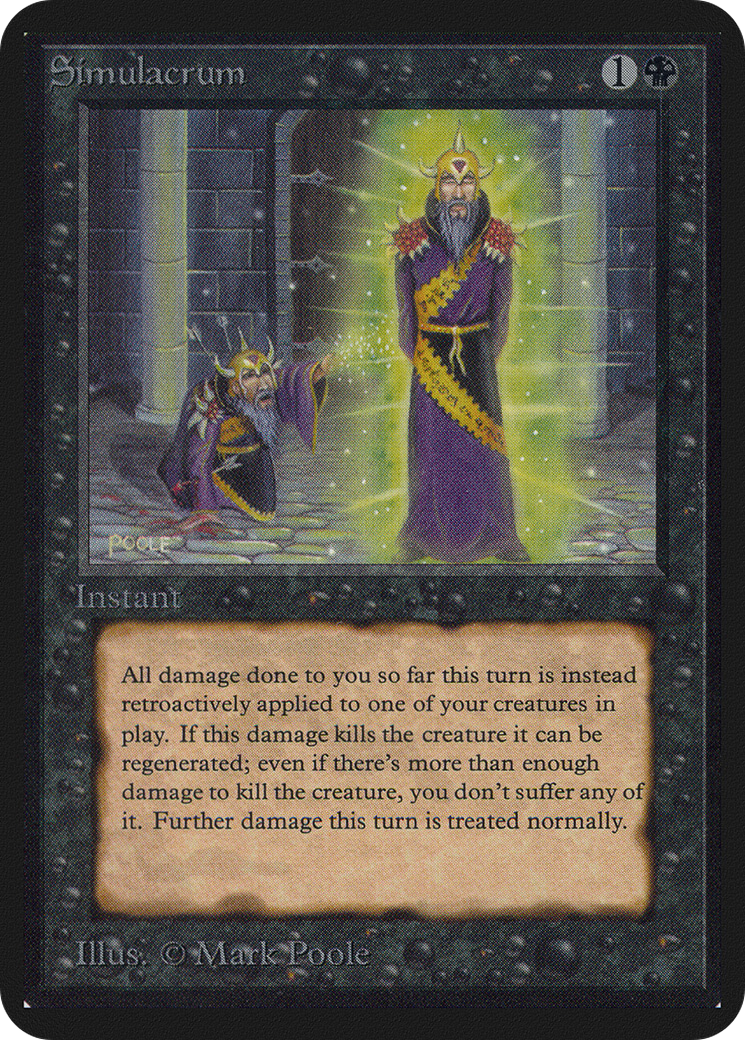 Image of Simulacrum (LEA-) - Limited Edition Alpha