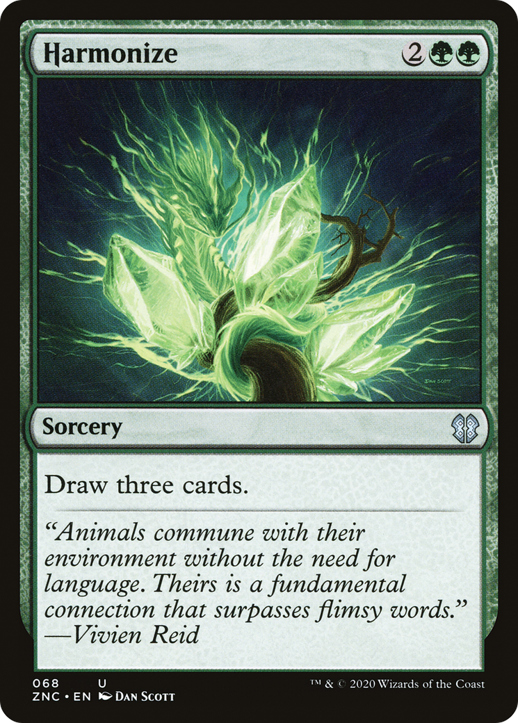 Image of Harmonize (ZNC-068) - Zendikar Rising Commander
