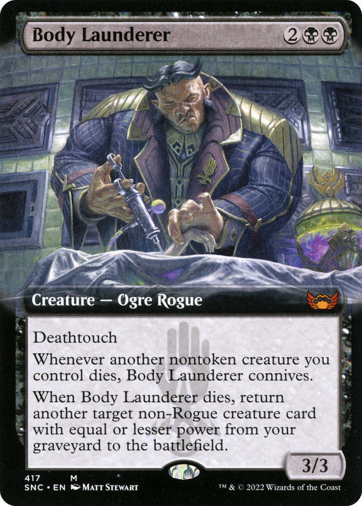 Image of Body Launderer (Extended Art) (SNC-417) - Streets of New Capenna: (Extended Art) Foil