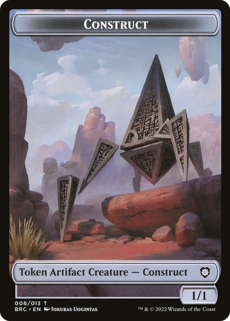 Image of Construct (TBRC-008) - The Brothers' War Commander Tokens