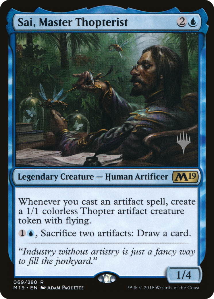 Image of Sai, Master Thopterist (PPM20-069) - Core Set 2019 Promos