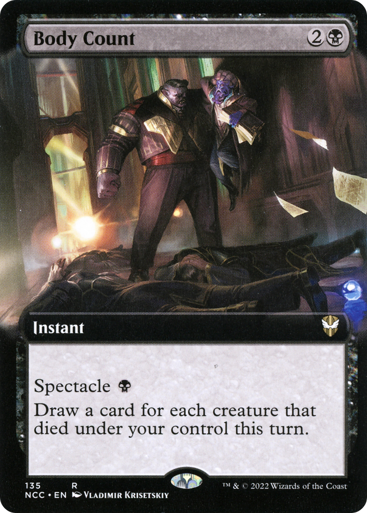 Image of Body Count (Extended Art) (NCC-135) - New Capenna Commander: (Extended Art)