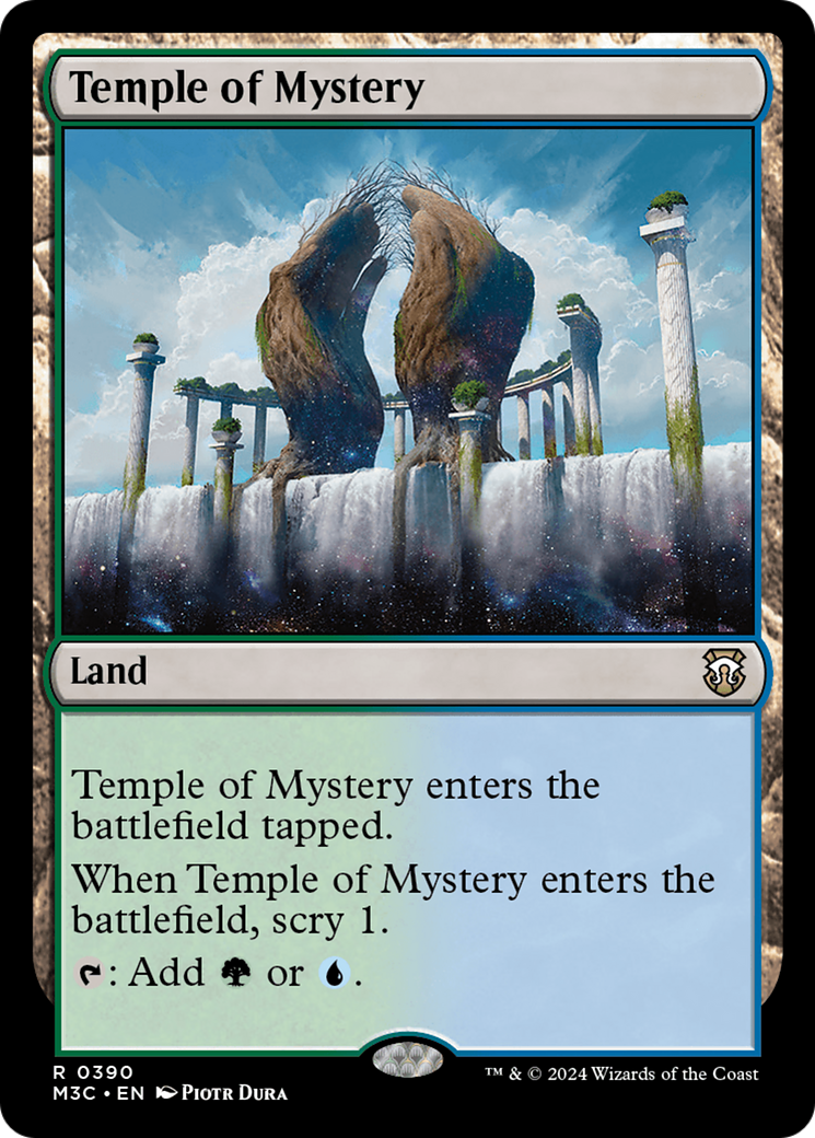 Image of Temple of Mystery (M3C-390) - Modern Horizons 3 Commander