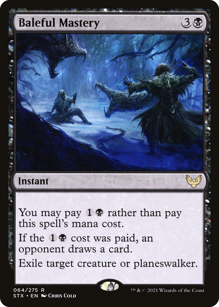 Image of Baleful Mastery (STX-064) - Strixhaven: School of Mages