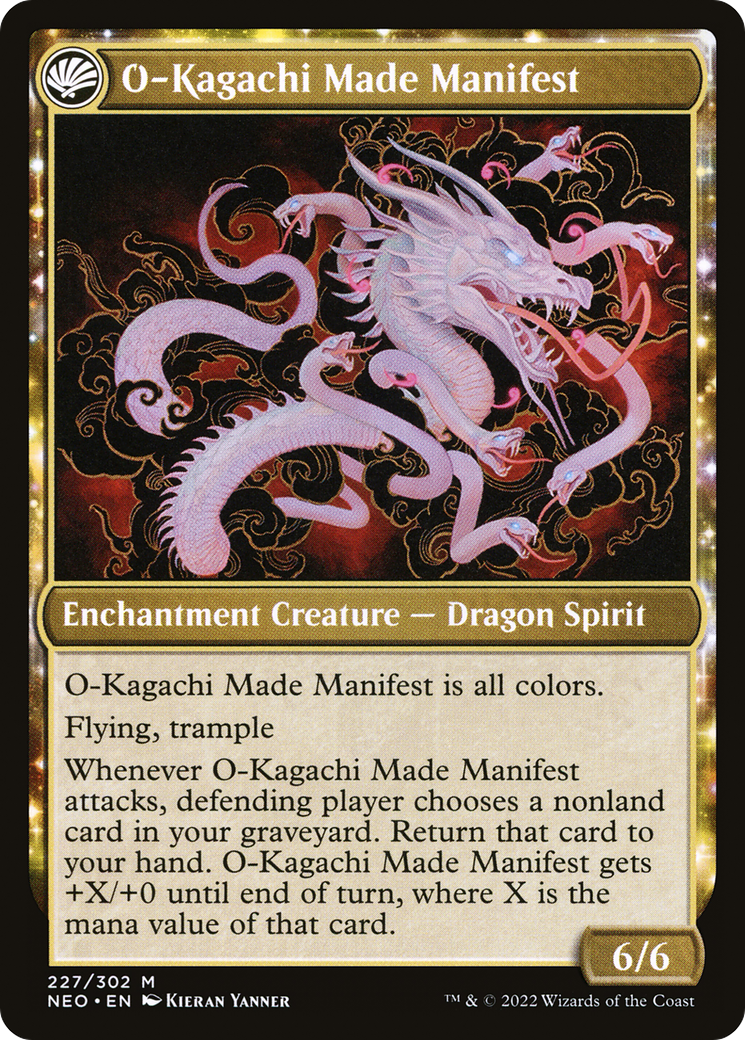 Image of The Kami War (NEO-227) - Kamigawa: Neon Dynasty: (fandfc, enchantment)