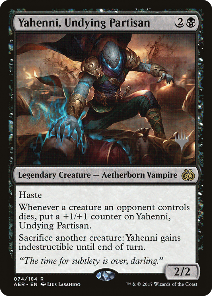 Image of Yahenni, Undying Partisan (PPM21-074) - Aether Revolt Promos