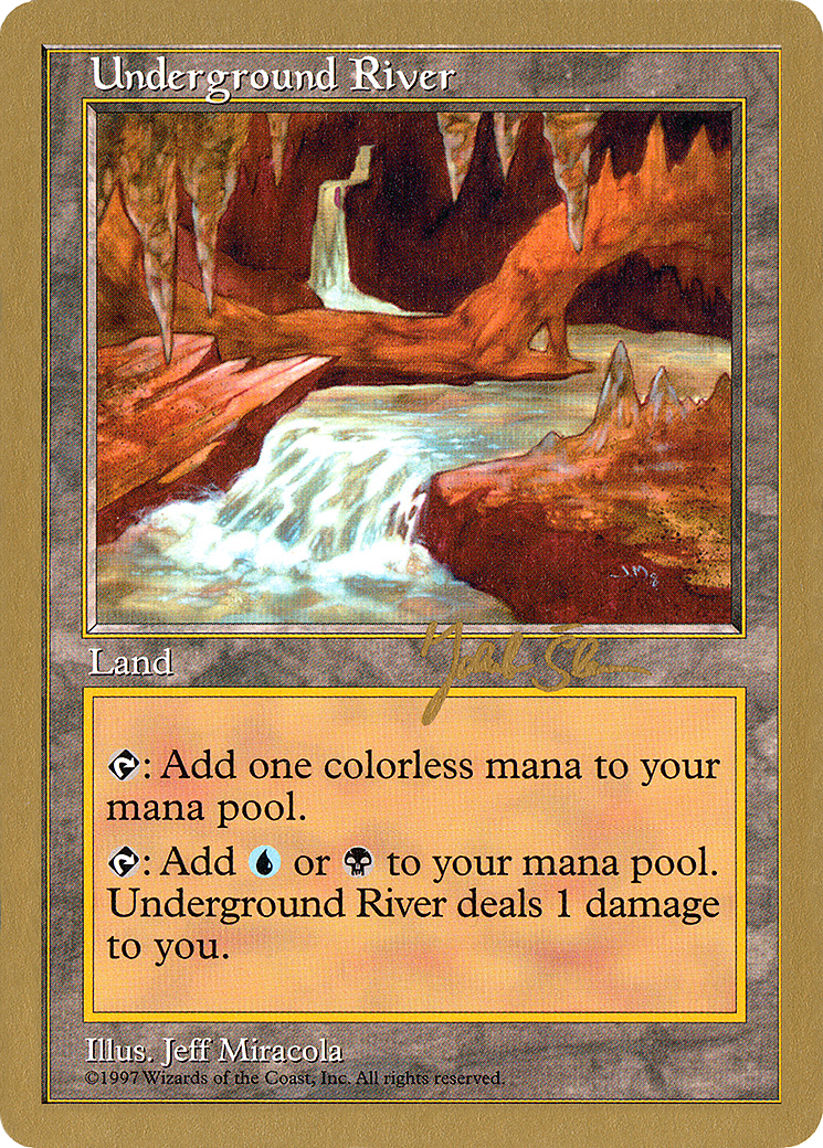 Image of Underground River - 1997 Jakub Slemr (5ED) (WCD-) - World Championship Decks 1997