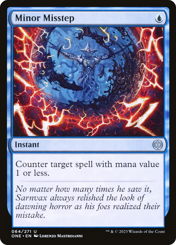 Image of Minor Misstep (ONE-064) - Phyrexia: All Will Be One