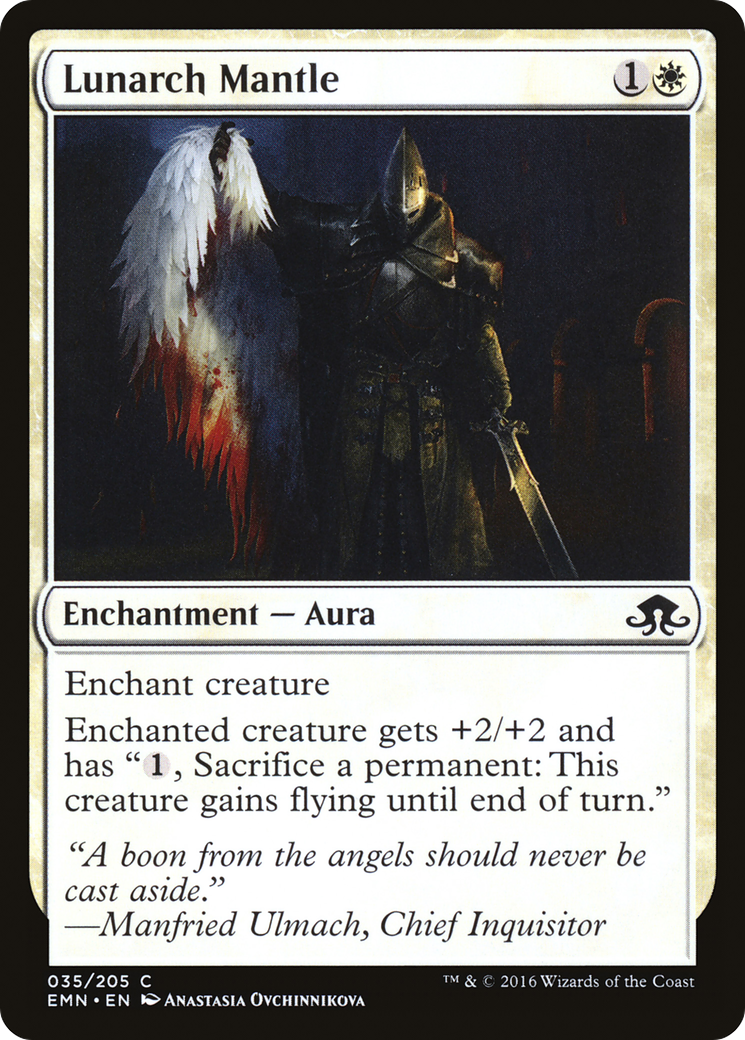 Image of Lunarch Mantle (EMN-035) - Eldritch Moon Foil