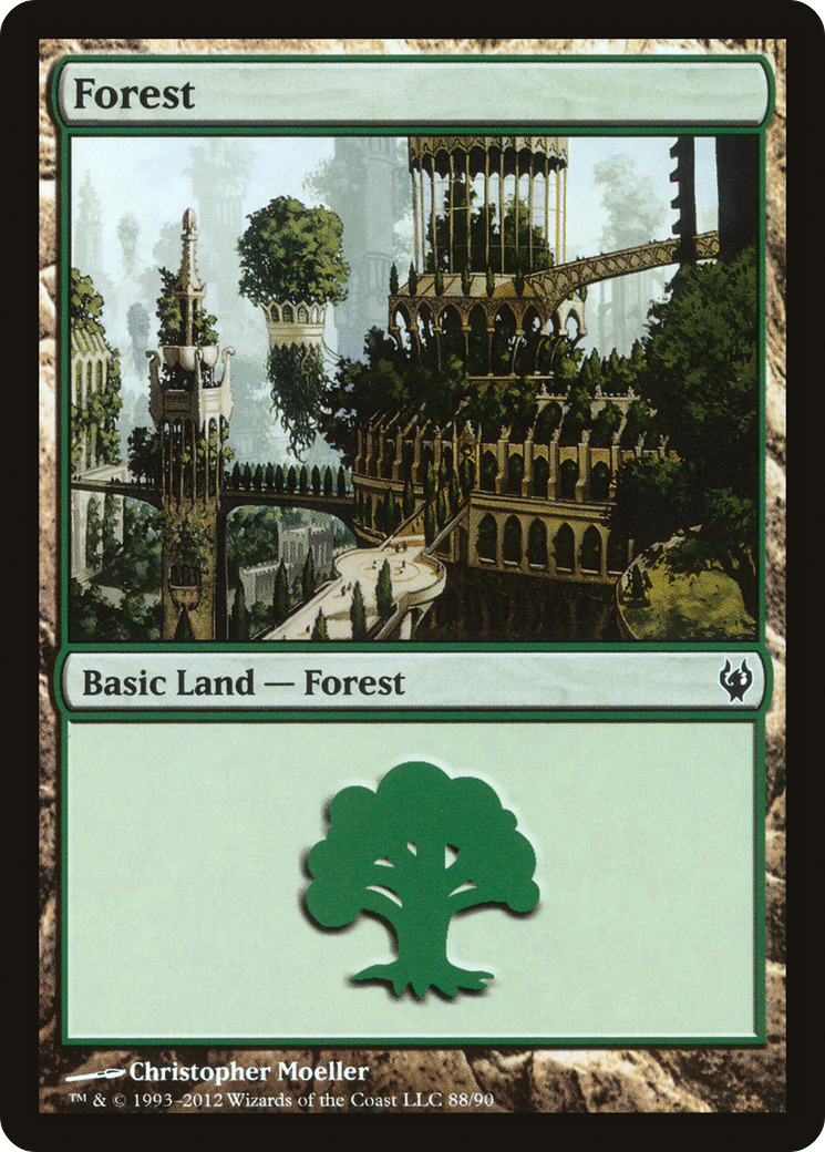 Image of Forest (88) (DDJ-088) - Duel Decks: Izzet vs. Golgari