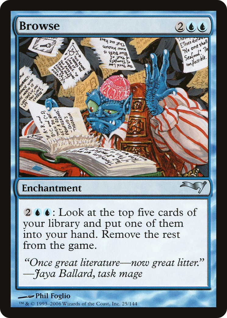Image of Browse (CTD-025) - Coldsnap Theme Decks