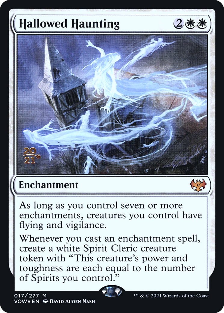Image of Hallowed Haunting (PRE-017) - Innistrad: Crimson Vow Promos Foil