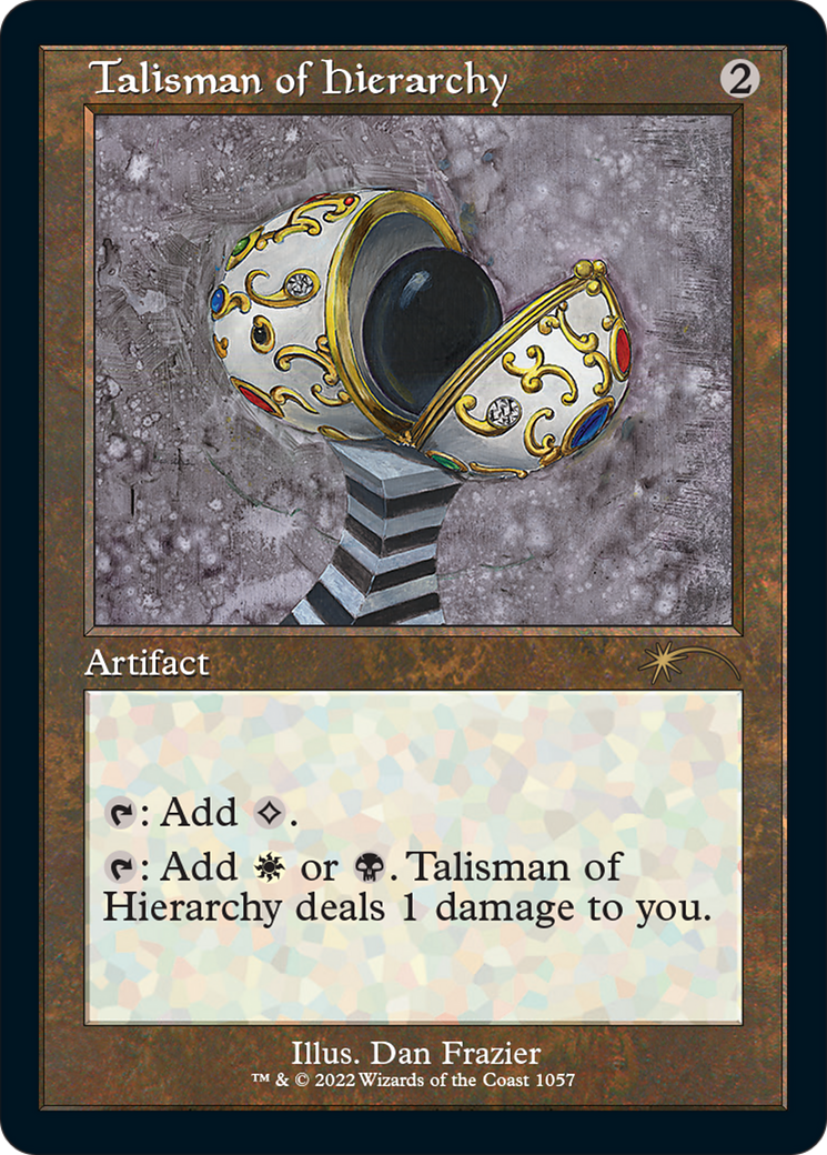 Image of Talisman of Hierarchy (Retro Frame) (SLD-1057) - Secret Lair Drop