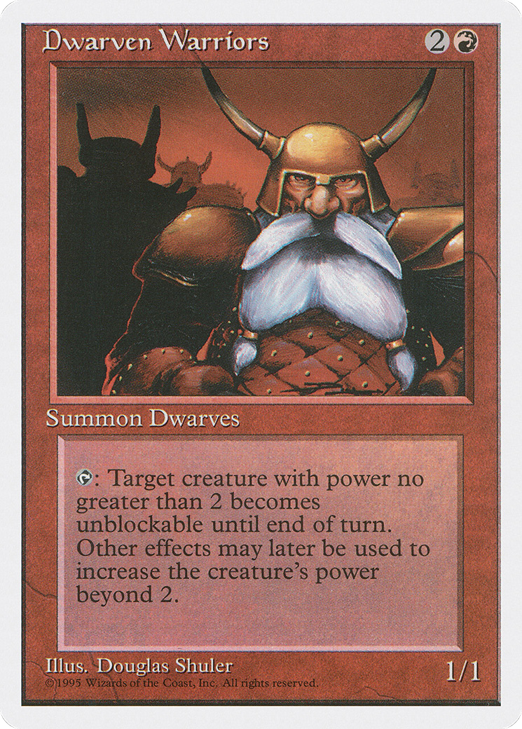 Image of Dwarven Warriors (4ED-) - Fourth Edition