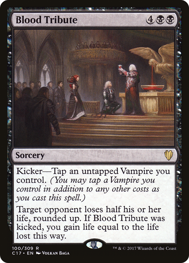 Image of Blood Tribute (C17-100) - Commander 2017