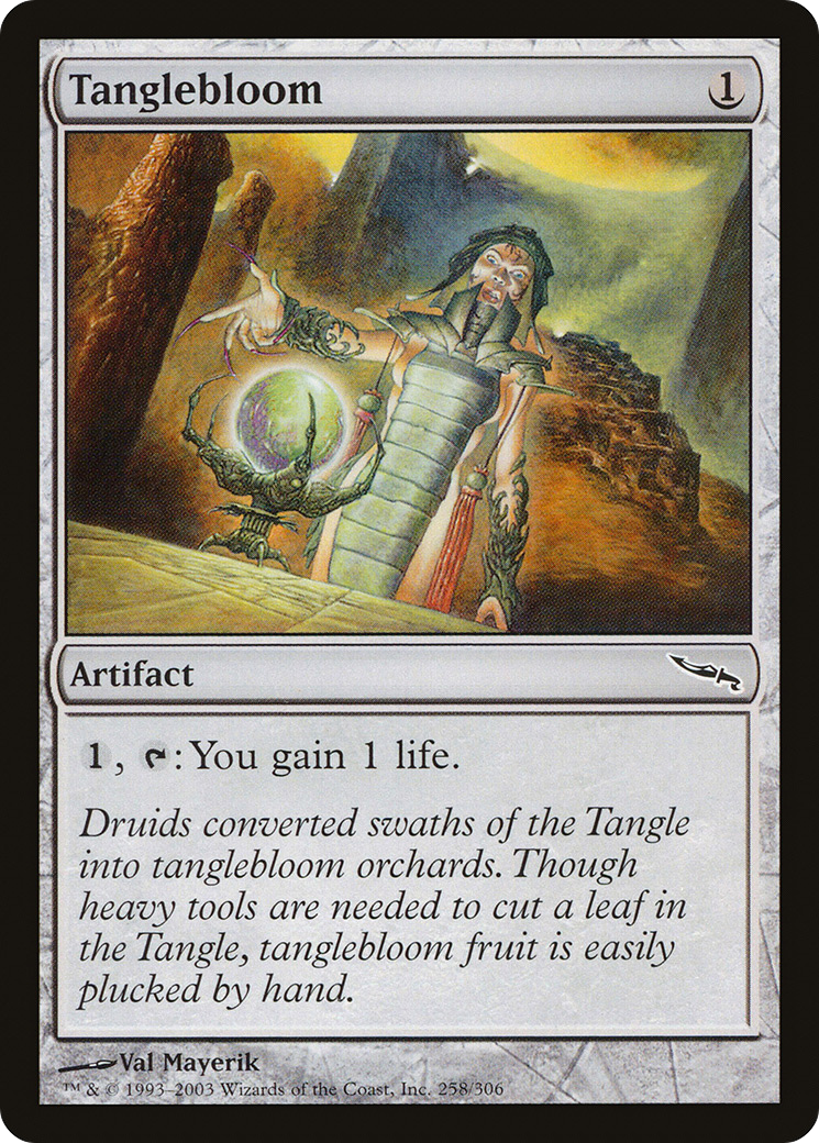 Image of Tanglebloom (MRD-258) - Mirrodin Foil