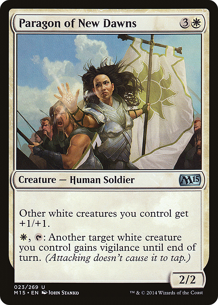 Image of Paragon of New Dawns (M15-023) - Magic 2015