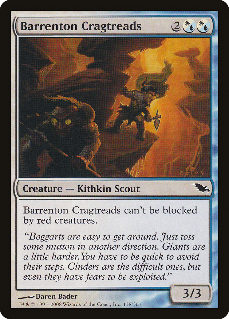 Image of Barrenton Cragtreads (SHM-138) - Shadowmoor