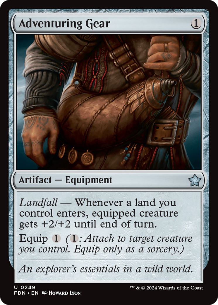 Image of Adventuring Gear (FDN-249) - Foundations Foil