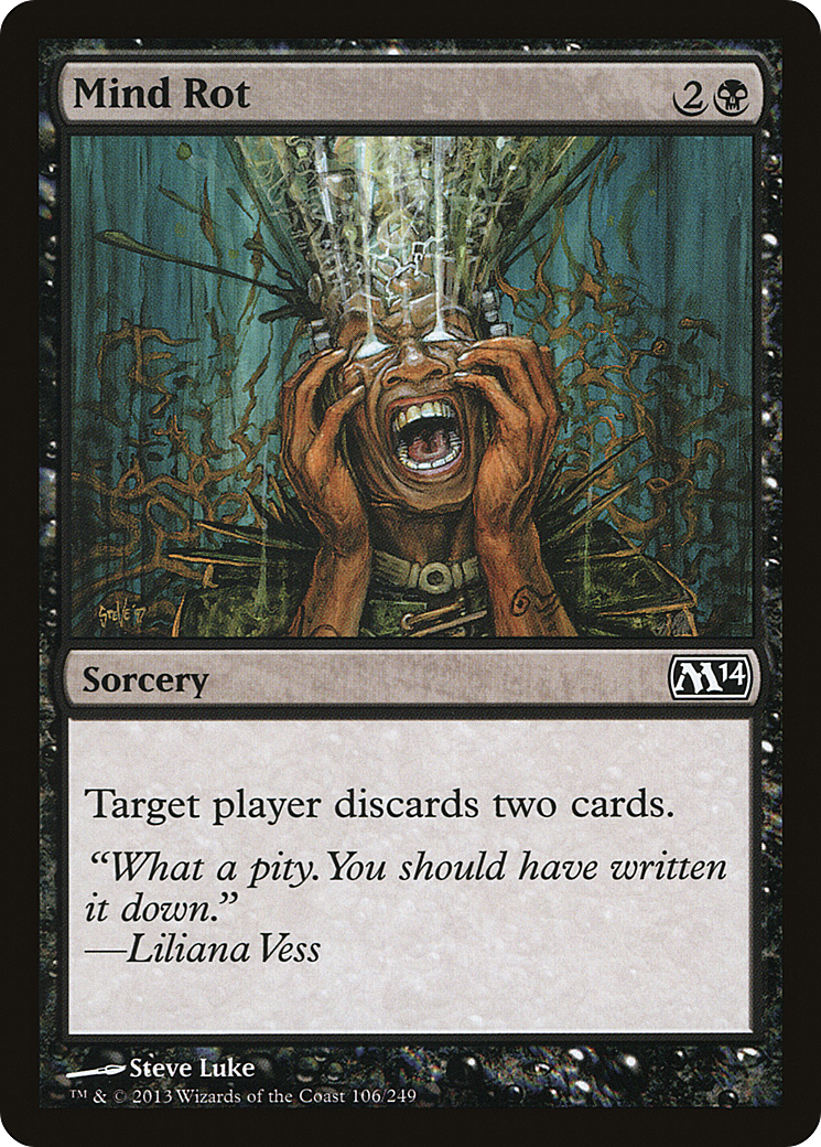 Image of Mind Rot (M14-106) - Magic 2014