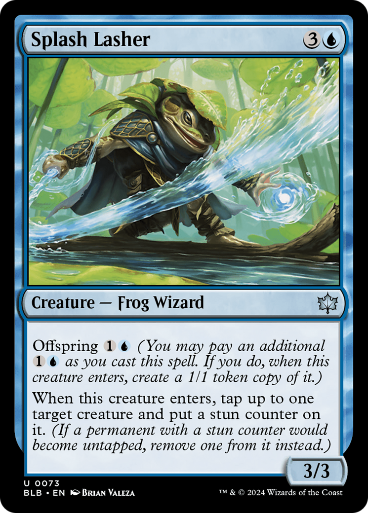 Image of Splash Lasher (BLB-073) - Bloomburrow