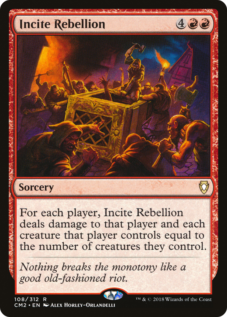 Image of Incite Rebellion (CM2-108) - Commander Anthology Volume II
