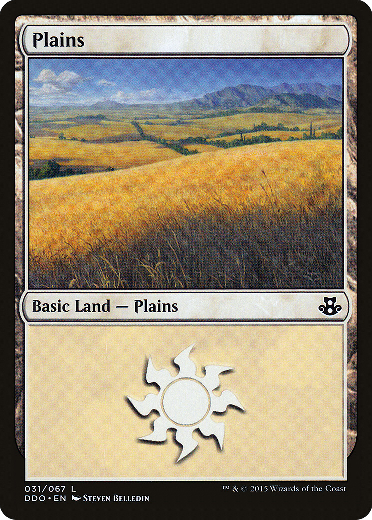 Image of Plains (031) (DDO-031) - Duel Decks: Elspeth vs. Kiora