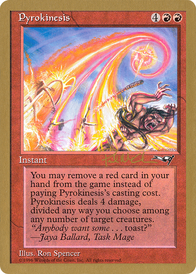Image of Pyrokinesis - 1997 Paul McCabe (ALL) (WCD-) - World Championship Decks 1997