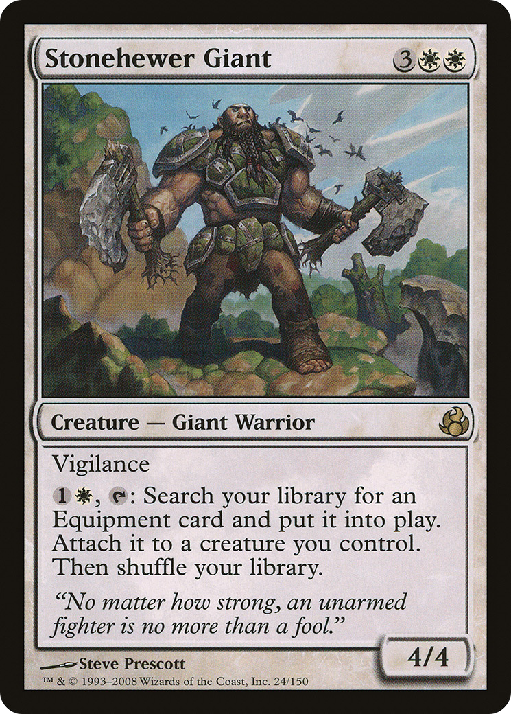 Image of Stonehewer Giant (MOR-024) - Morningtide Foil