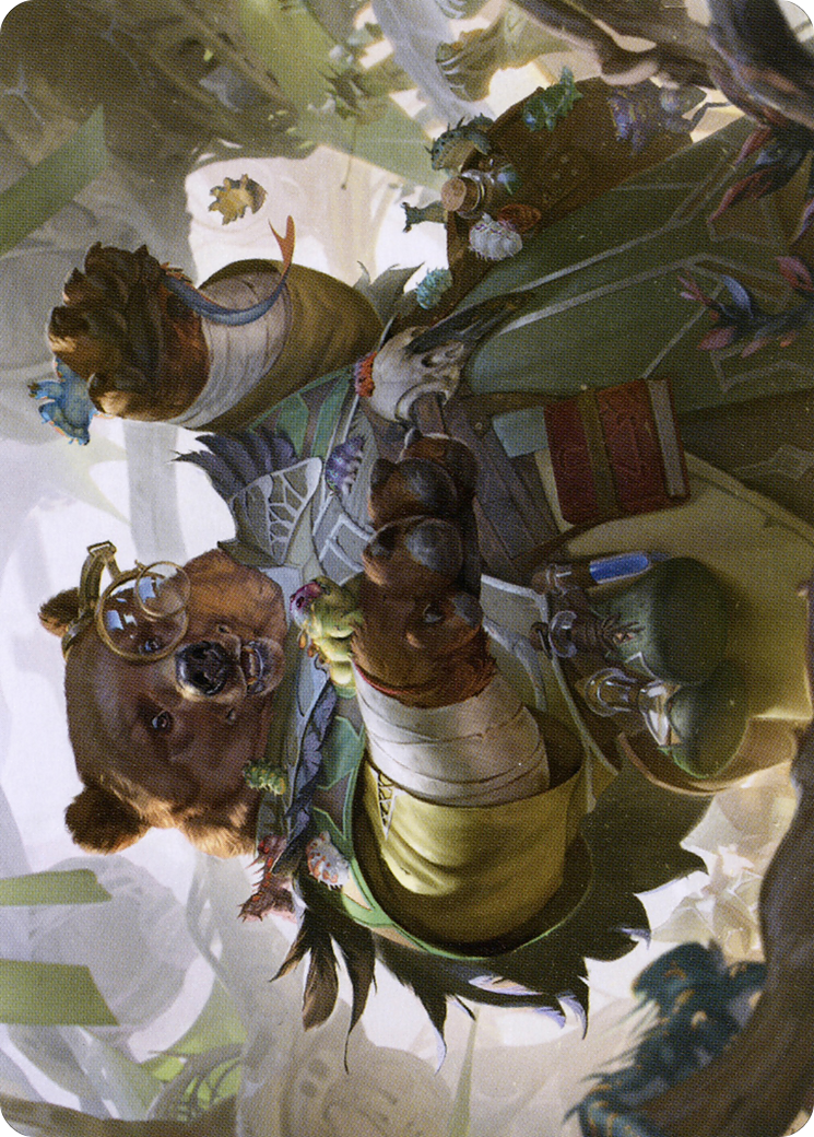 Image of Professor of Zoomancy // Professor of Zoomancy (ASTX-018) - Strixhaven Art Series (Borderless)