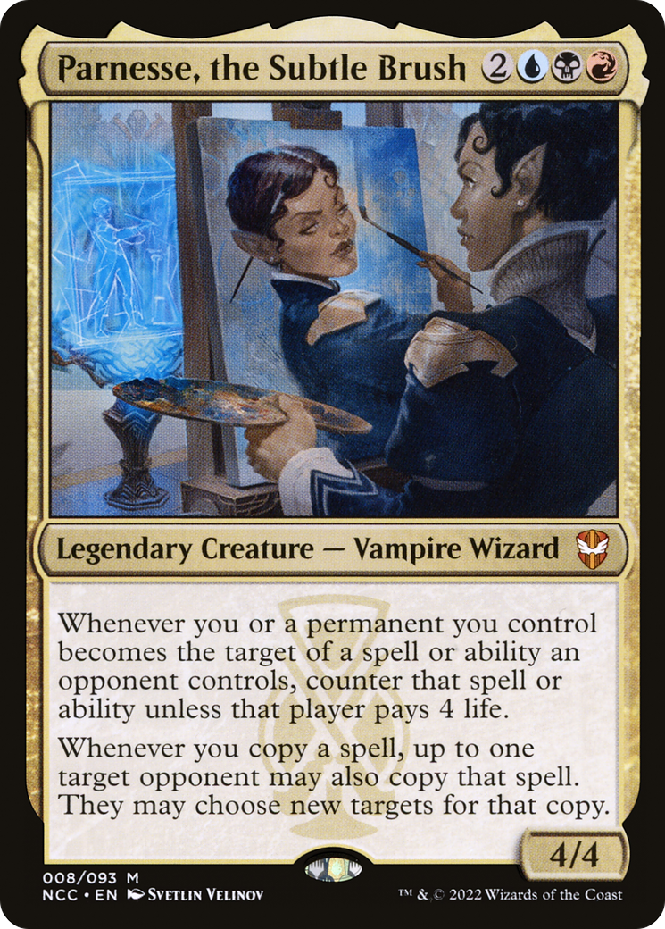 Image of Parnesse, the Subtle Brush (NCC-008) - New Capenna Commander Foil