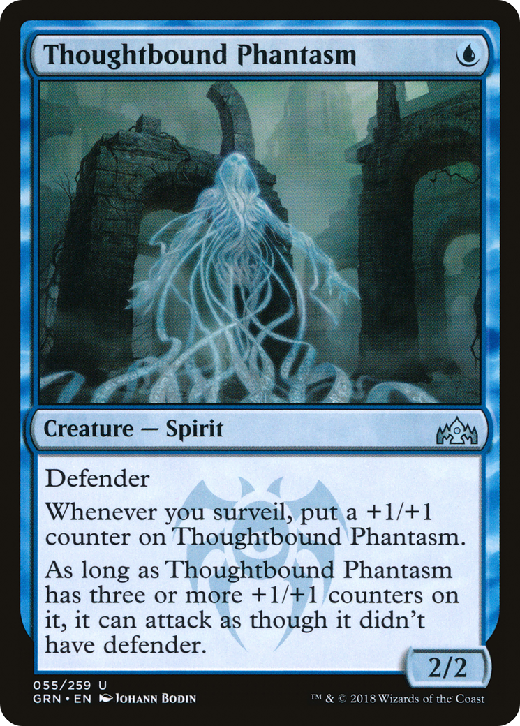Image of Thoughtbound Phantasm (GRN-055) - Guilds of Ravnica