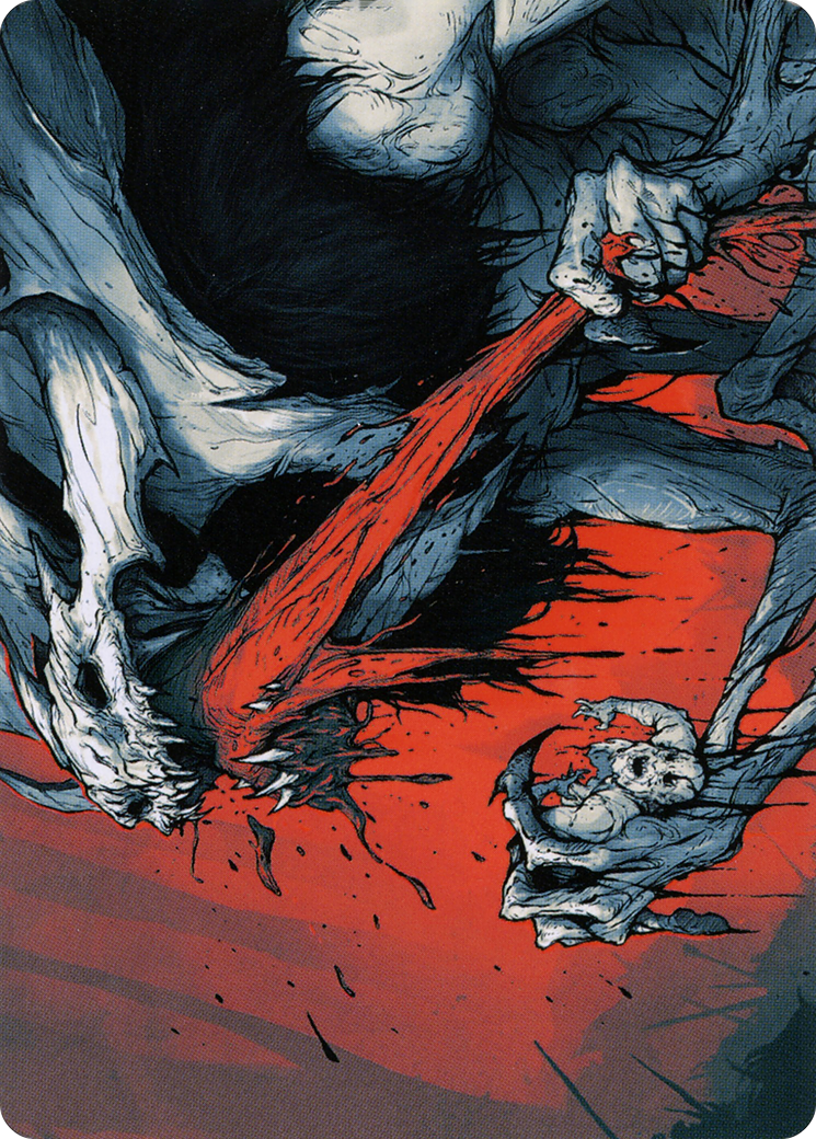 Image of Vorinclex, Monstrous Raider // Vorinclex, Monstrous Raider (ASKHM-079) - Art Series: Kaldheim (Borderless)