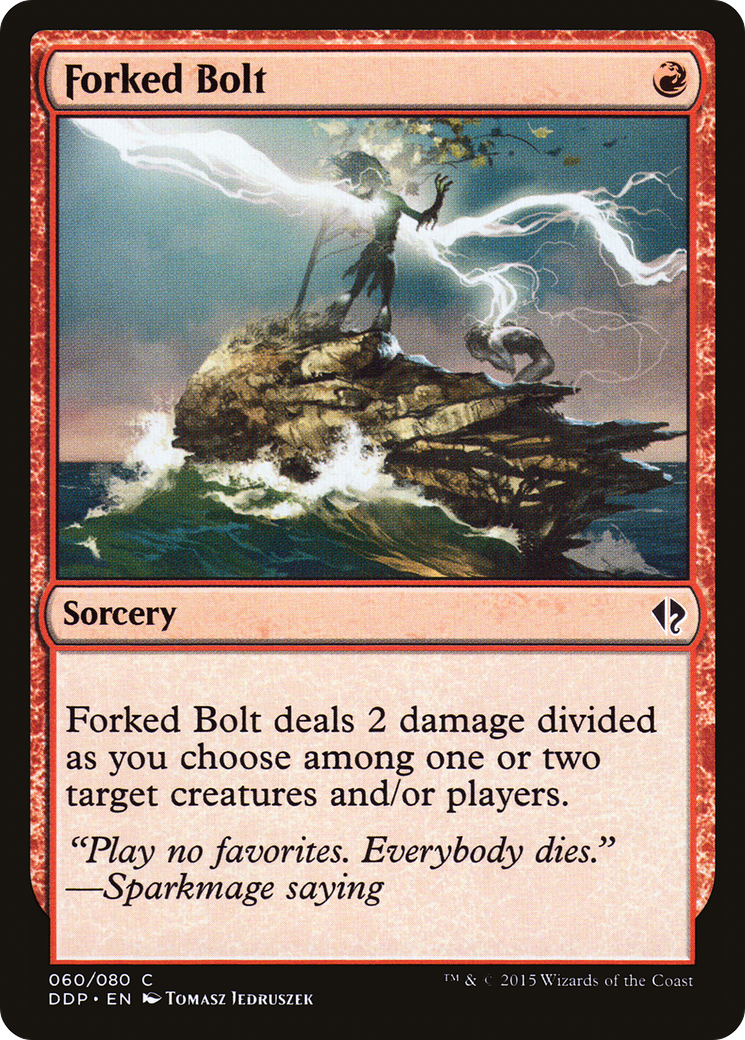 Image of Forked Bolt (DDP-060) - Duel Decks: Zendikar vs. Eldrazi